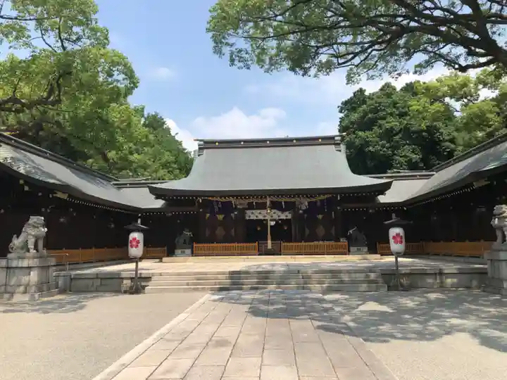 兵庫縣姫路護國神社の本殿・本堂