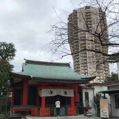 麻布氷川神社の本殿・本堂