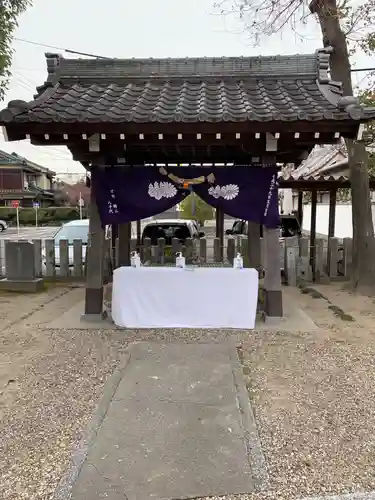 羊神社の手水舎