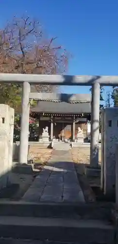 富足神社の鳥居