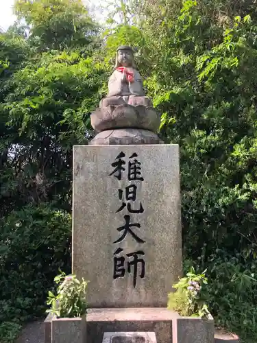 大安寺の像