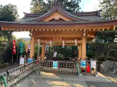 亀ケ池八幡宮の手水舎