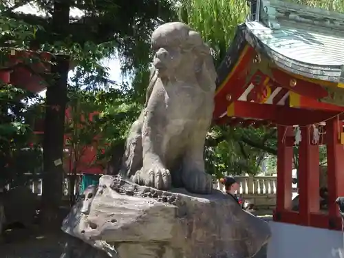 浅草神社の狛犬