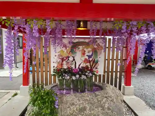 別小江神社の手水舎