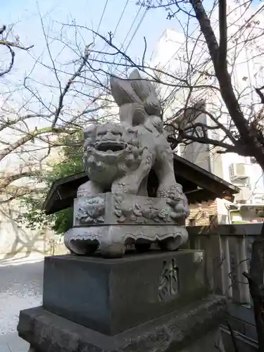 元三島神社の狛犬