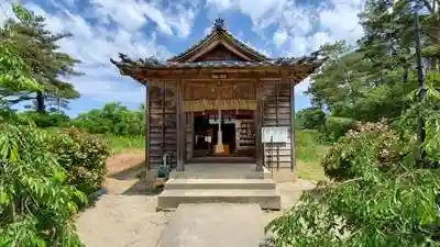 上道神社の本殿