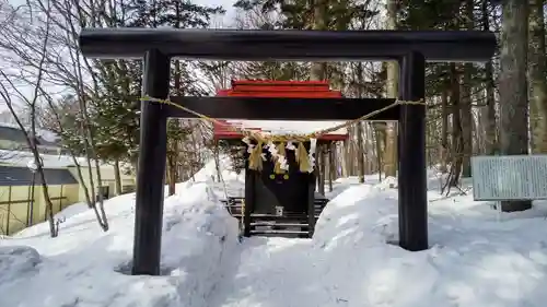 士別神社の鳥居