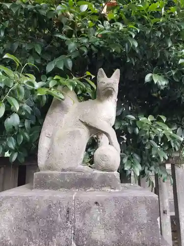 鎧神社の狛犬