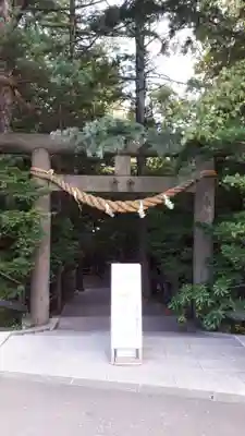 白石神社の鳥居
