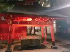 花園神社の手水