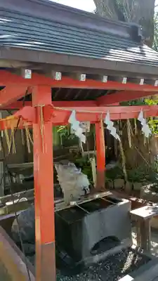 龍ケ崎八坂神社の手水舎