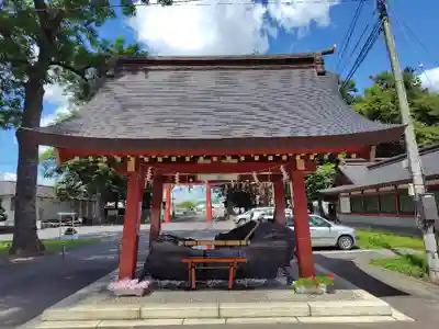 北海道護國神社の手水舎