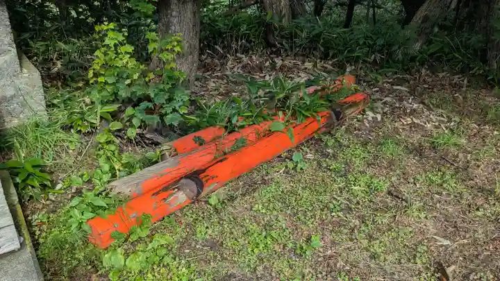 天塩厳島神社の鳥居