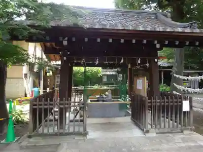 荻窪白山神社の手水舎