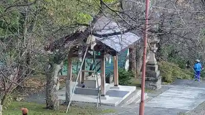 新得神社の手水舎