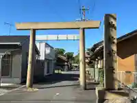 神館神社の鳥居