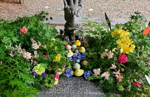 滑川神社 - 仕事と子どもの守り神の手水