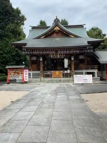 中野沼袋氷川神社の本殿・本堂