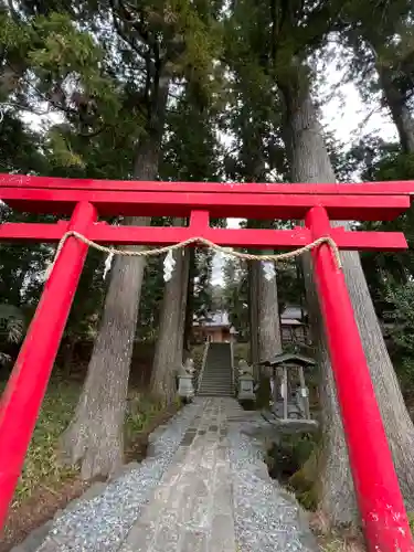 須山浅間神社の鳥居