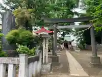 和田稲荷神社の鳥居