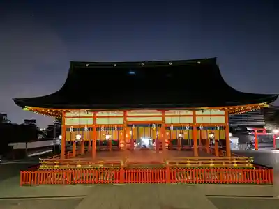 伏見稲荷大社の本殿・本堂