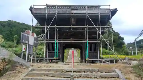 金山寺の山門・神門