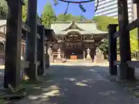 落合白山神社の本殿・本堂