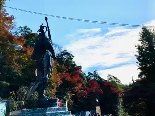 犬山寂光院の像