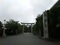 片瀬諏訪神社の鳥居