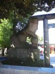 池袋氷川神社の狛犬