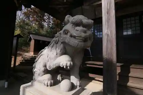 長屋神社の狛犬