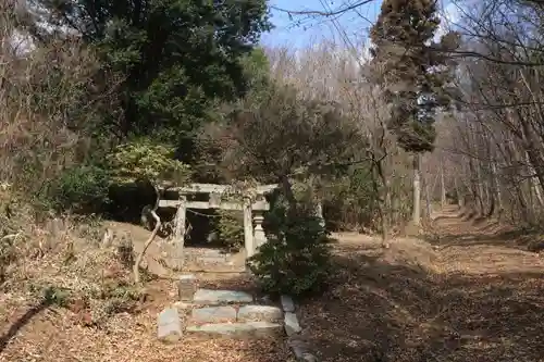 三渡神社の鳥居