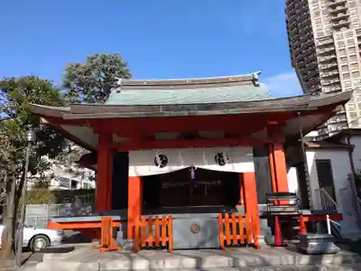 麻布氷川神社の本殿・本堂