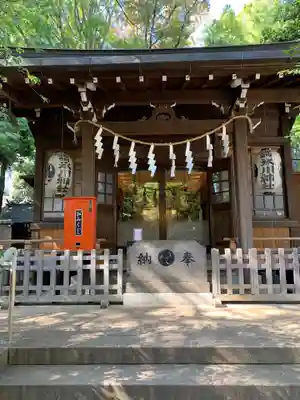 神明氷川神社の本殿・本堂