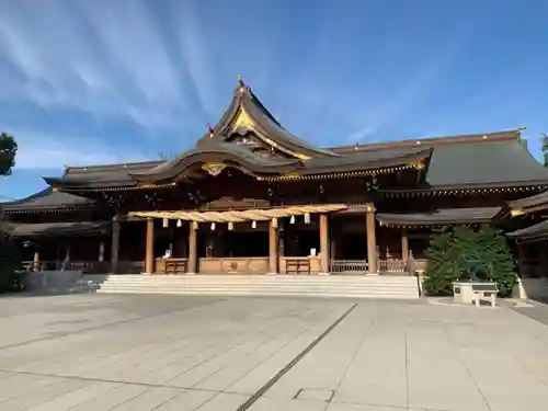 寒川神社の本殿・本堂