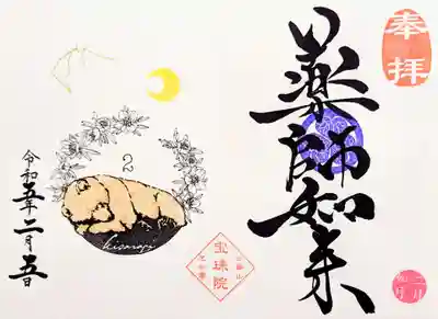 2月『冬眠中のヒグマと節分草•みずがめ座』　　
薬師如来