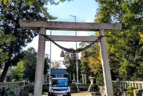 鹿嶋社の鳥居