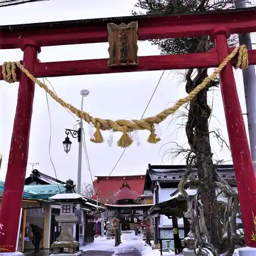 大鏑神社の鳥居