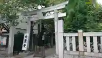 千住本氷川神社の鳥居