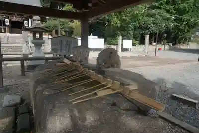 石見国一宮　物部神社の手水舎