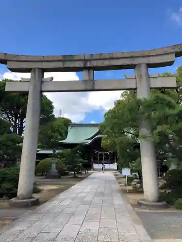 大元 宗忠神社の鳥居