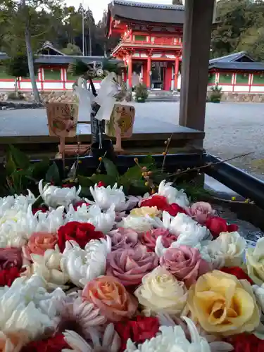 大鳥神社の手水舎