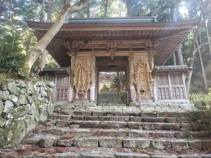 百済寺の山門・神門