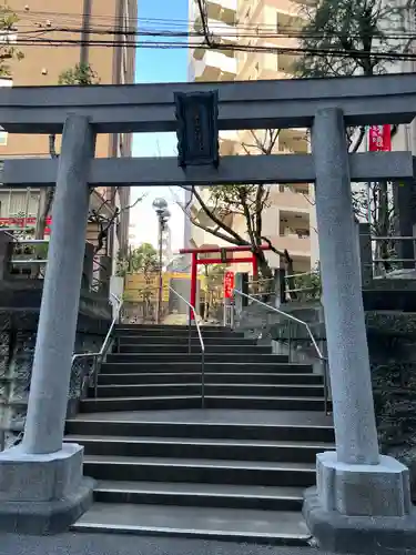 妻恋神社の鳥居