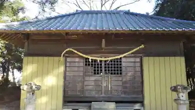 鹿島神社の本殿・本堂