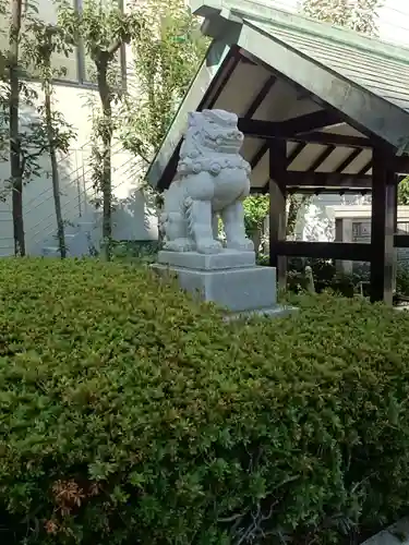 城岡神社の狛犬