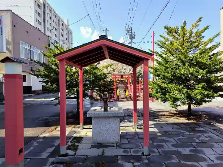 旭川銀座弁天神社の手水舎