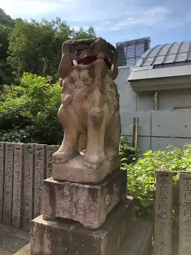 徳島眉山天神社の狛犬