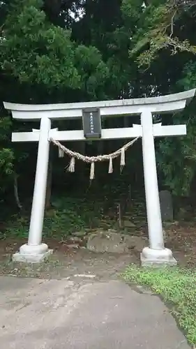 鹿島天足別神社の鳥居