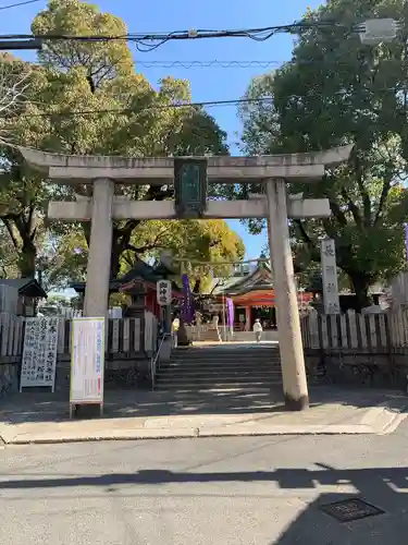 長瀨神社の鳥居